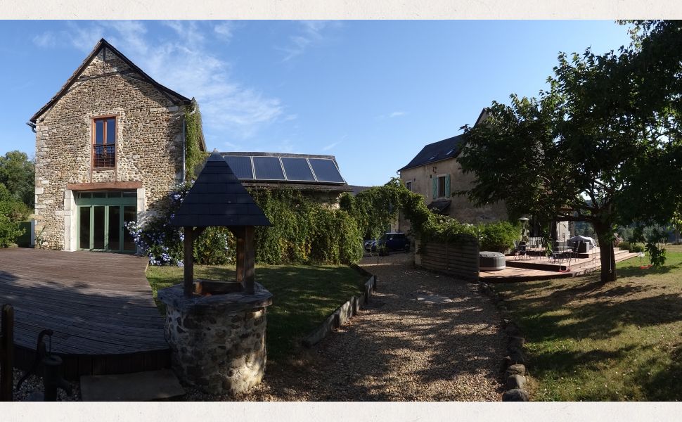 A Delightful Ensemble of Multiple Dwellings in a Beautiful Rural Setting with Pyrenean Views